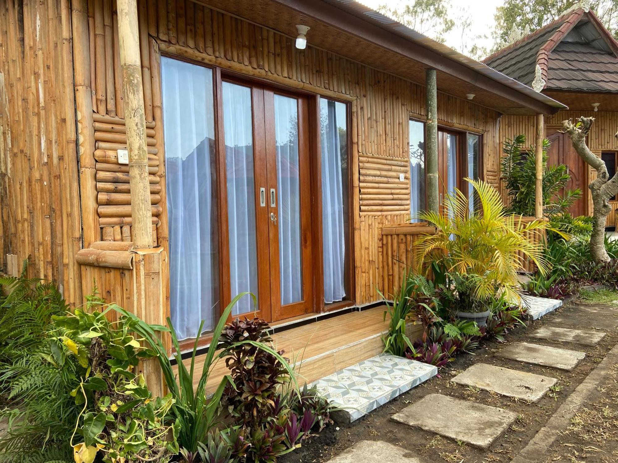 Hotel D'Yoga Bamboo House Kintamani Exterior foto
