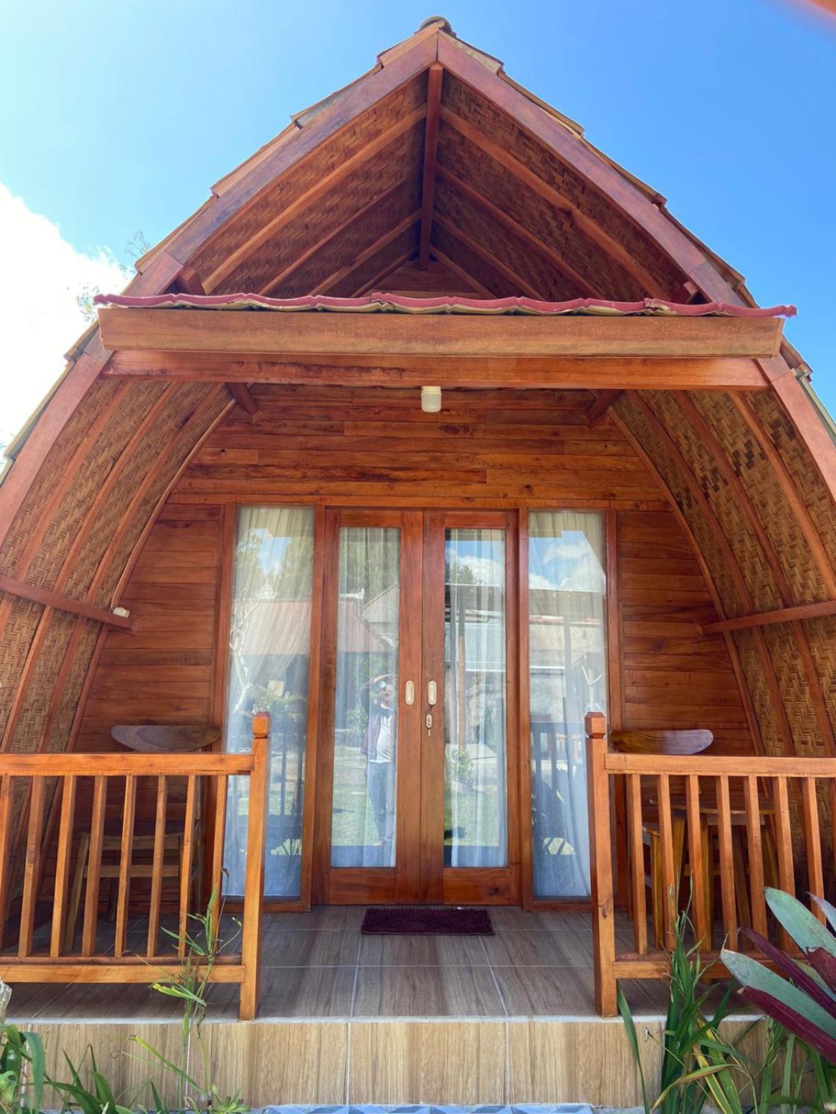 Hotel D'Yoga Bamboo House Kintamani Exterior foto